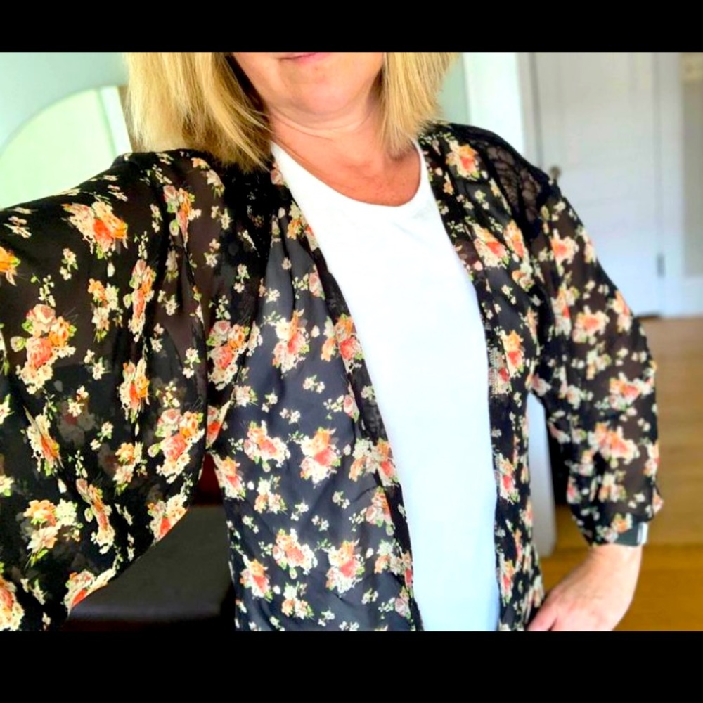 Floral Kimono Top